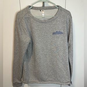 Adidas drawstring sweatshirt women's large